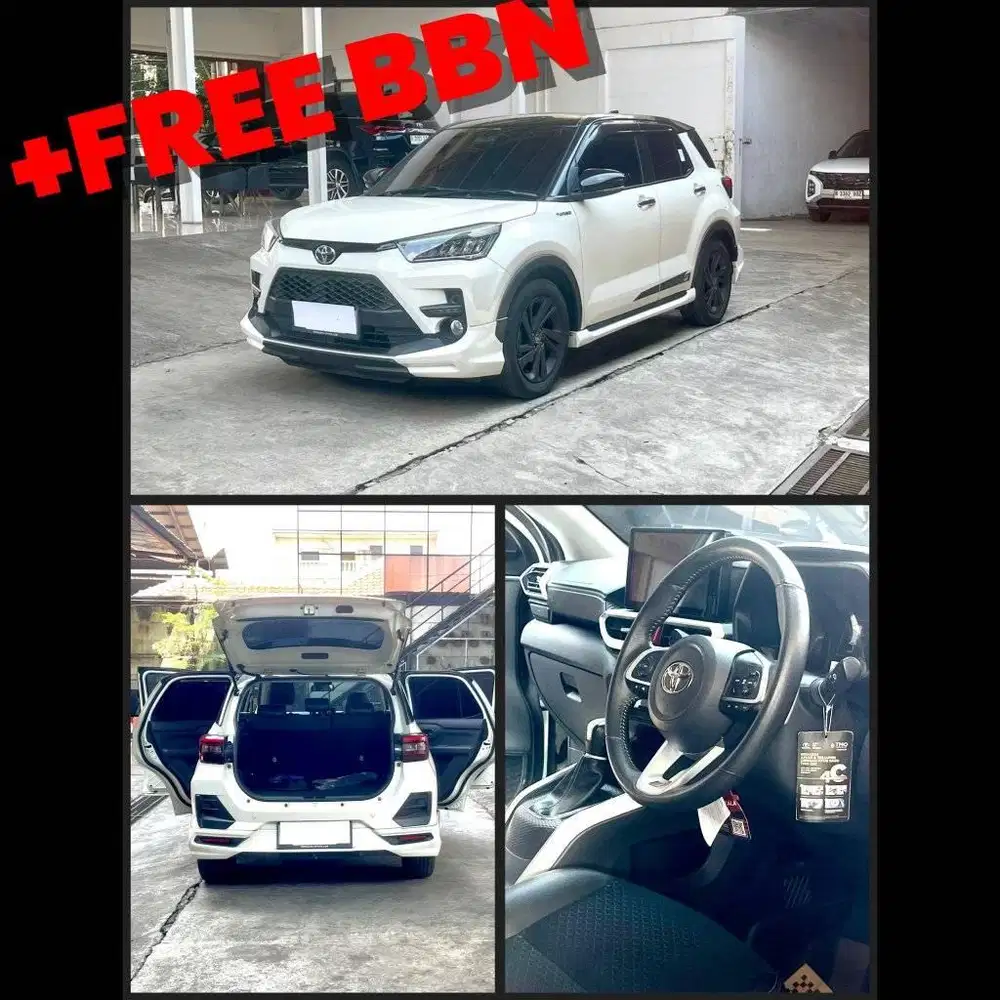 TOYOTA  RAIZE GR TSS AT
TWO TONE  TH 2022