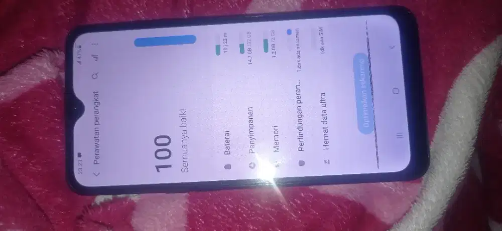 Samsung A10s batangan mins