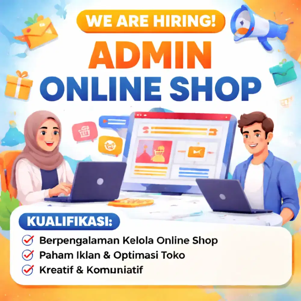 PENGELOLA SUPERVISOR ONLINE SHOP