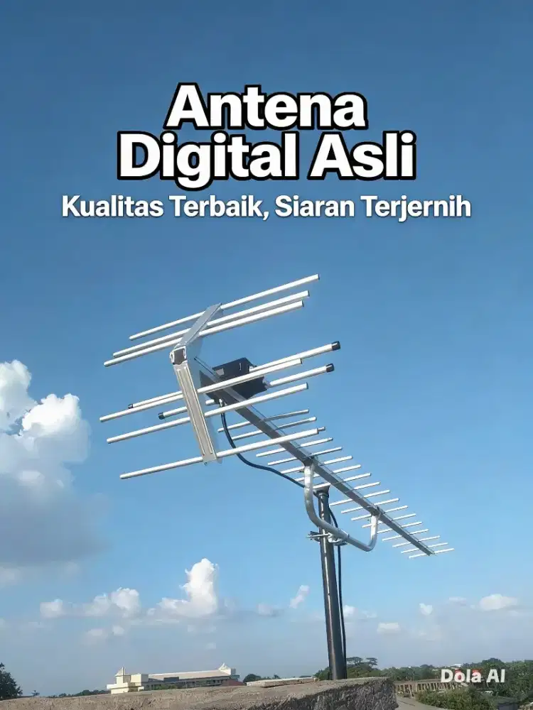 Smart TV Antena Gratis pemasangan