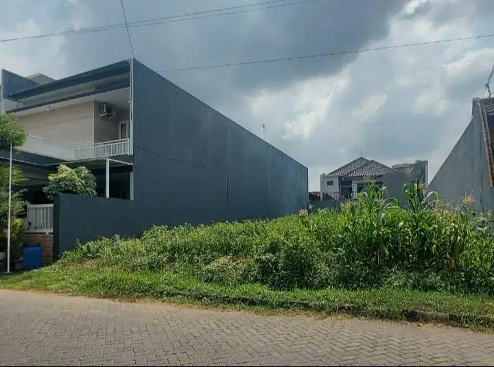 DIJUAL KAVLING DI BABATAN PRATAMA WIYUNG LOKASI SUDAH RAMAI