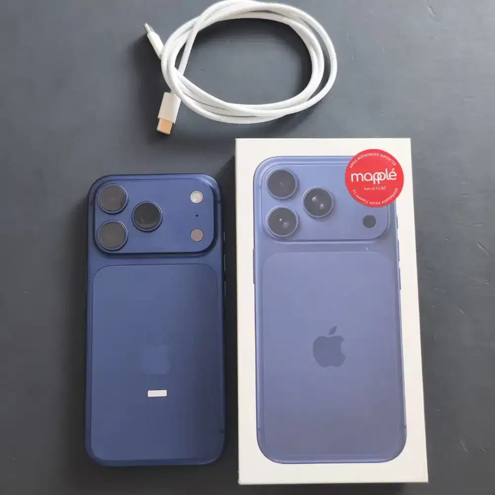 IPHONE 17 PRO 256GB DEEP BLUE GARANSI RESMI