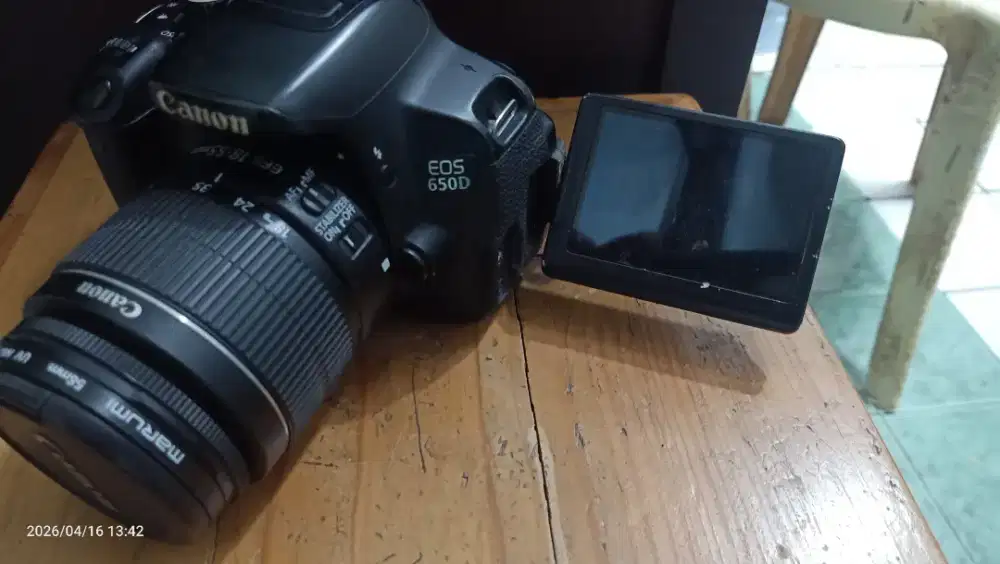 Kamera Canon 650d