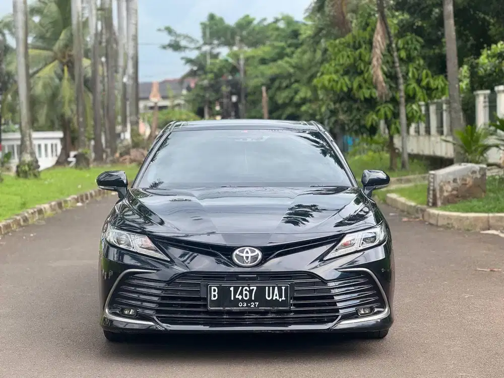 ALL NEW CAMRY V 2.5 AT 2022 HITAM SUNROOF FULLSET RECORD SERVICE
