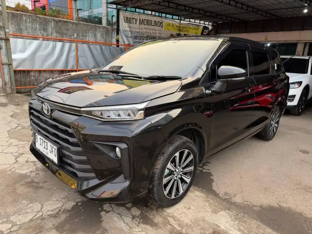 avanza G manual mt 1.5cc model 2023, nik 2022 hitam km low