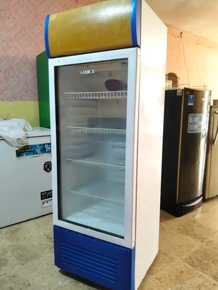 Showcase HAIKA 200 Liter 4 Rak Orisinil