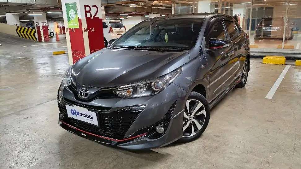 DP MURAH Toyota Yaris 1.5 S Bensin-AT 2020 Abu CUOOB