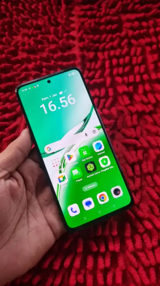 Oppo reno 12F 5g ram 12+12 gb / 256 gb mulus cakpe no minus HP charger