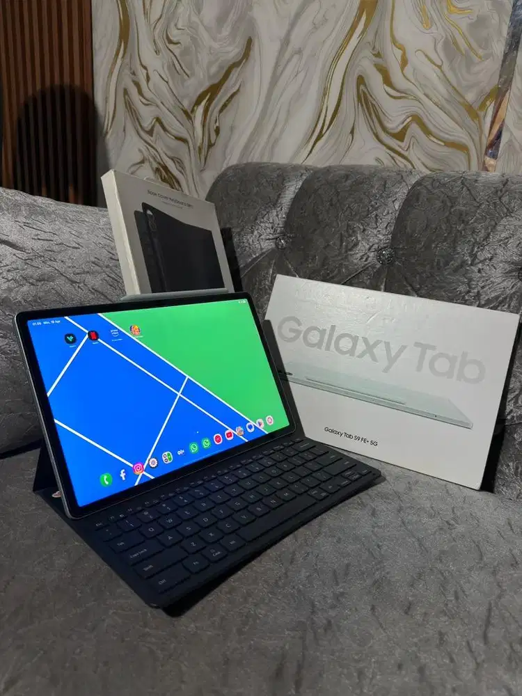 Samsung Tab S9 FE+ 5G 12/256 Mint Free Keyboard