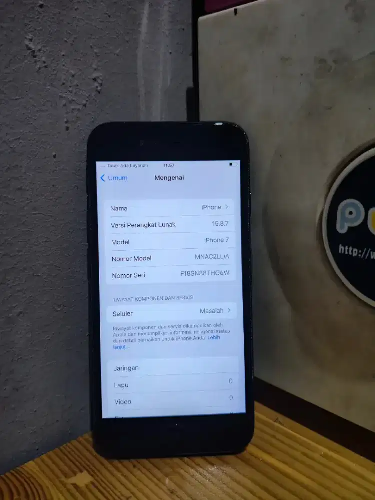 Iphone 7 32GB Bipas Wifi Only