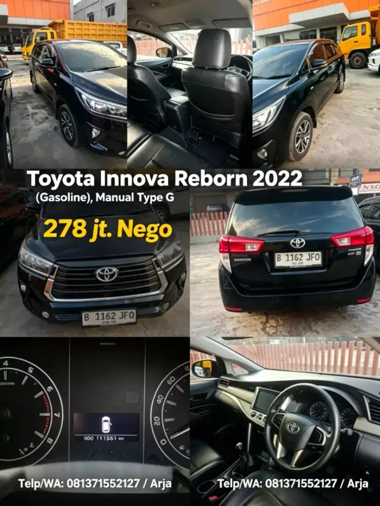Inova Reborn 2022 Type G ( Bensin )