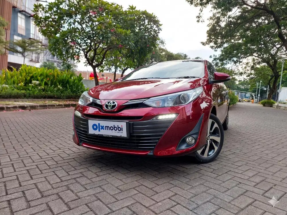 TDP 1 JUTA Toyota Vios 1.5 G Bensin-AT 2021 Merah CSARB