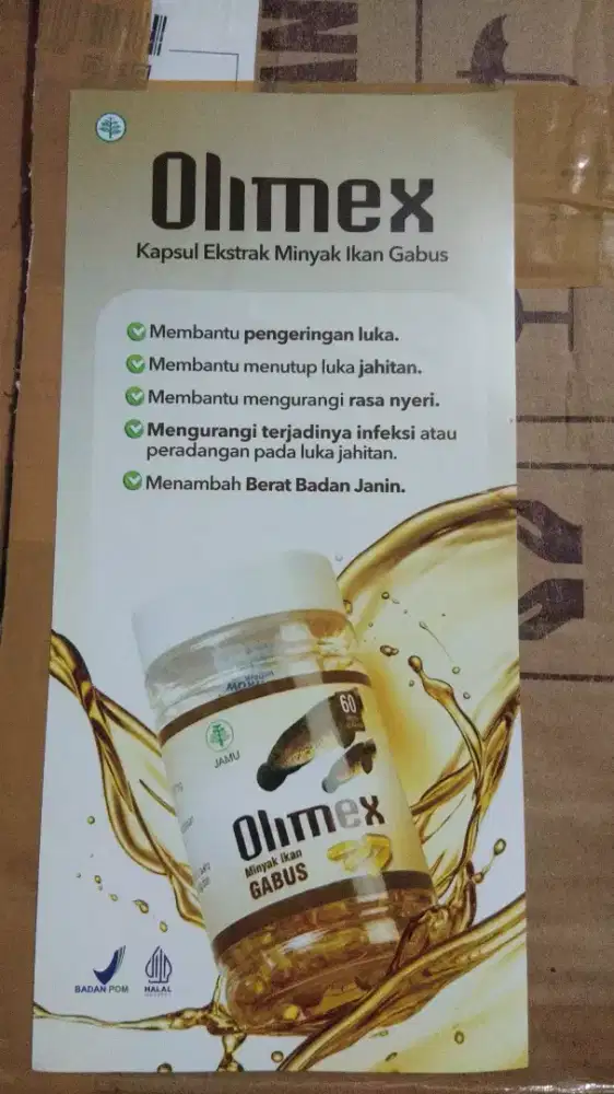 Olimex MINYAK IKAN GABUS
