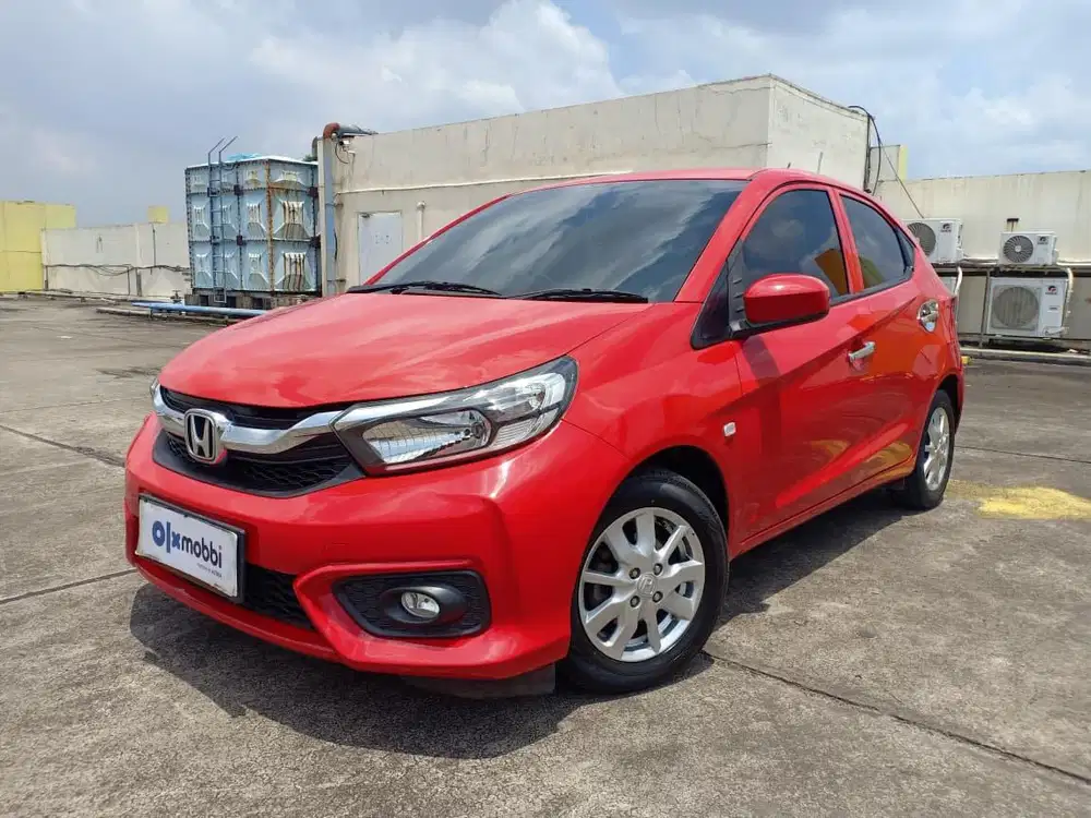 DP 1 JUTA Honda Brio Satya 1.2 E Bensin-AT 2022 Abu-Abu CFAQF