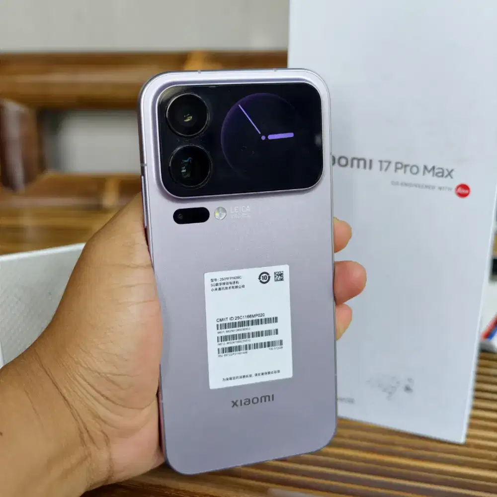 Xiaomi 17 Promax 512GB Beacukai