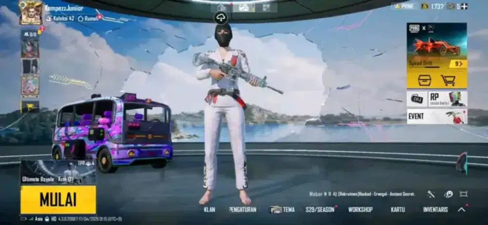 JUAL BELI AKUN PUBG MOBILEE