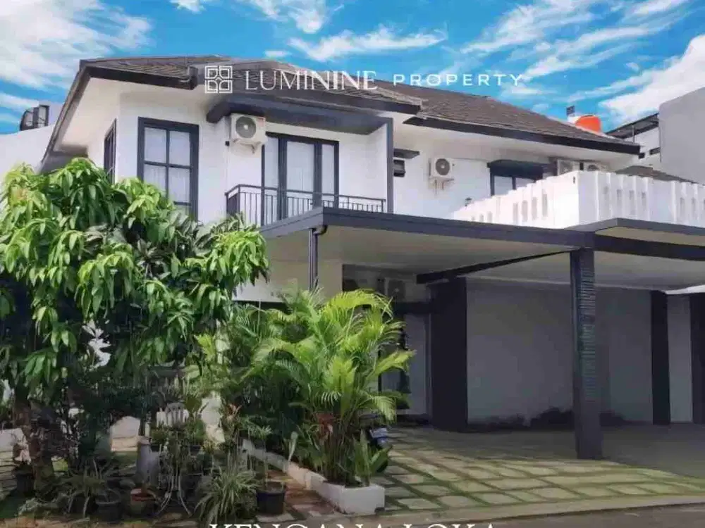 DIJUAL RUMAH CANTIK HOEK DI KENCANA LOKA, BSD - TANGSEL