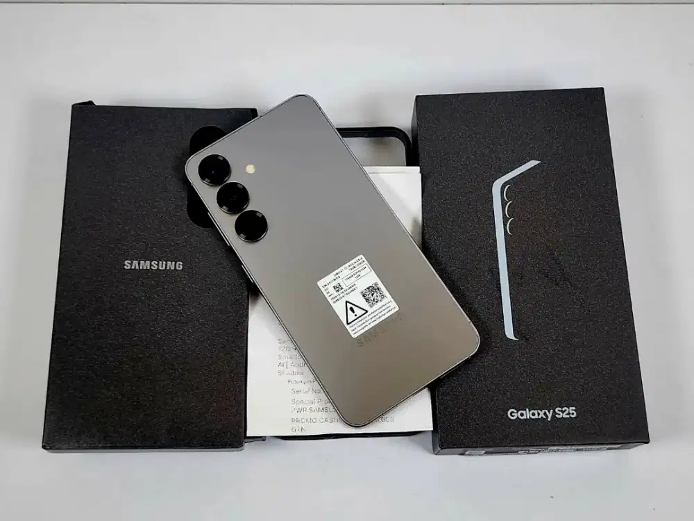 Samsung Galaxy S25 5G Ram 12GB/256GB mulus 99% fullset Resmi SEIN