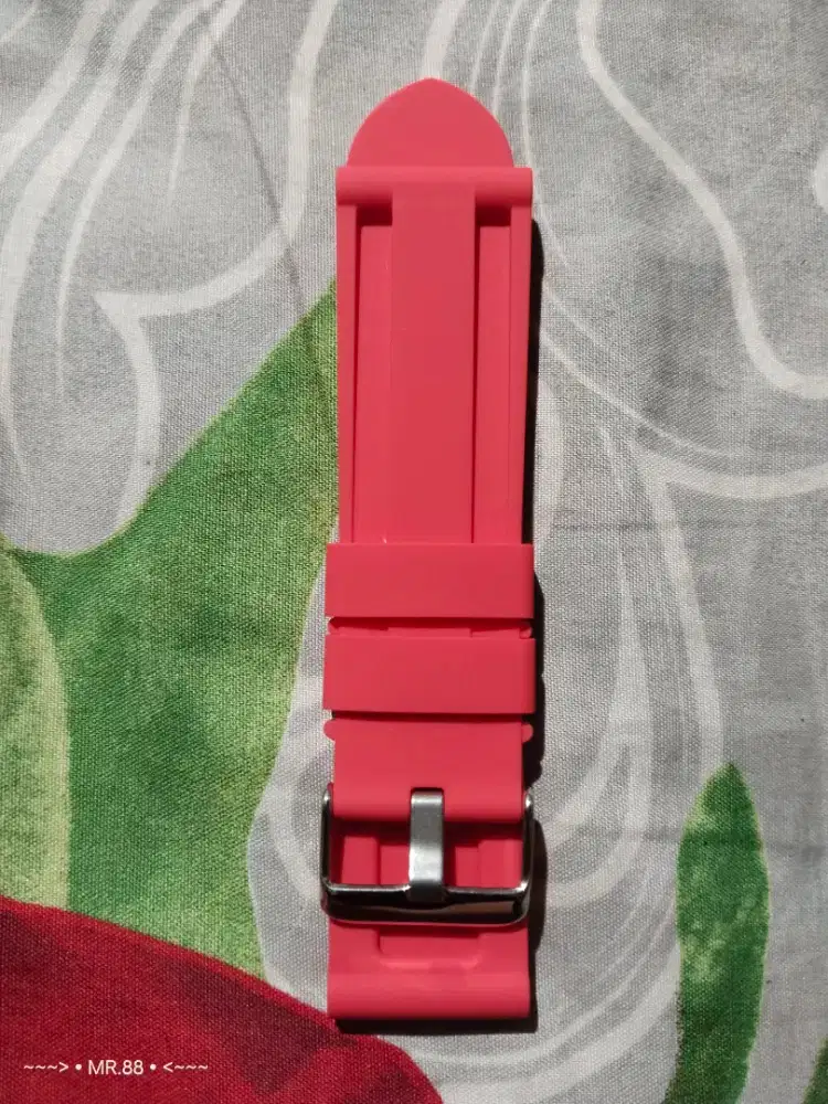 Strap/tali jam tangan karet 24.mm