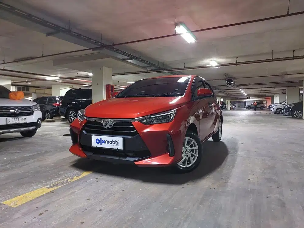 TDP 1 JUTA Toyota Agya 1.2 G Bensin-AT 2023 Merah CHKQB