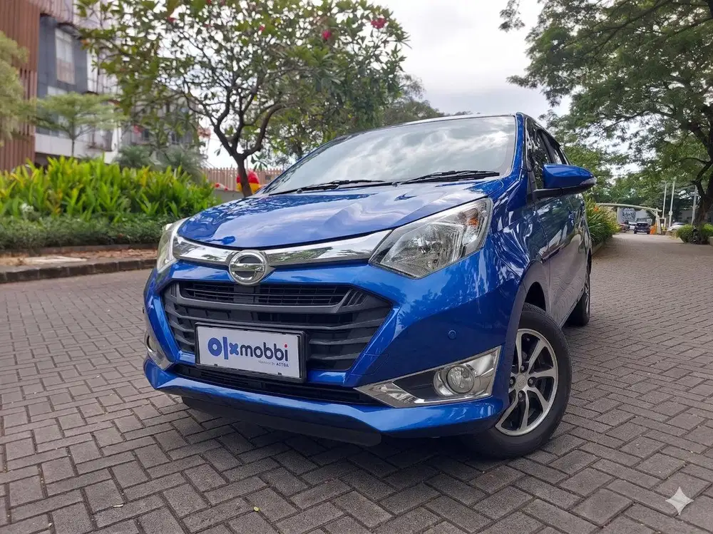 DP 1 JUTA Daihatsu Sigra 1.2 R Bensin-AT 2016 Biru CKFEB