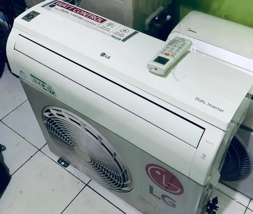 AC LG INVERTER 1 PK HEMAT LISTRIK