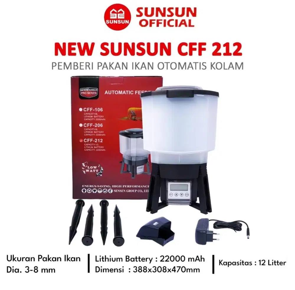 JUAL RUGI!! MESIN PAKAN IKAN OTOMATIS