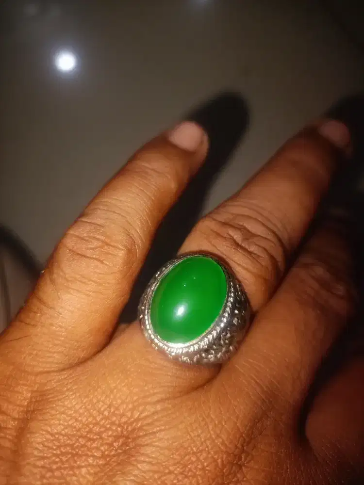 Batu Akik Calcedon Hijau