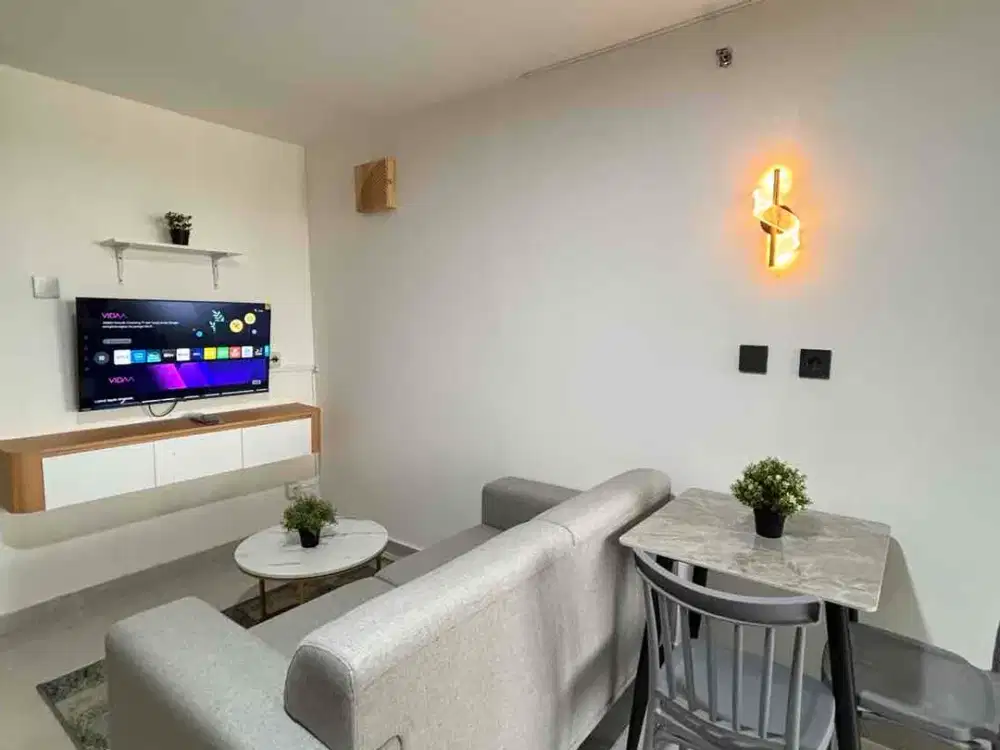 Disewakan Apartemen Wisma Gading Permai Baru Renovasi Furnish Full Granite  Kitchen 2 AC