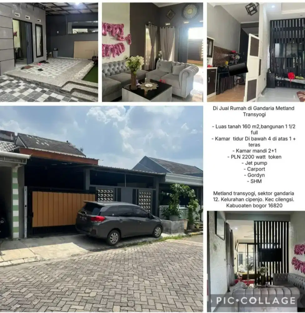 DI JUAL RUMAH  METLAND TRANSYOGI