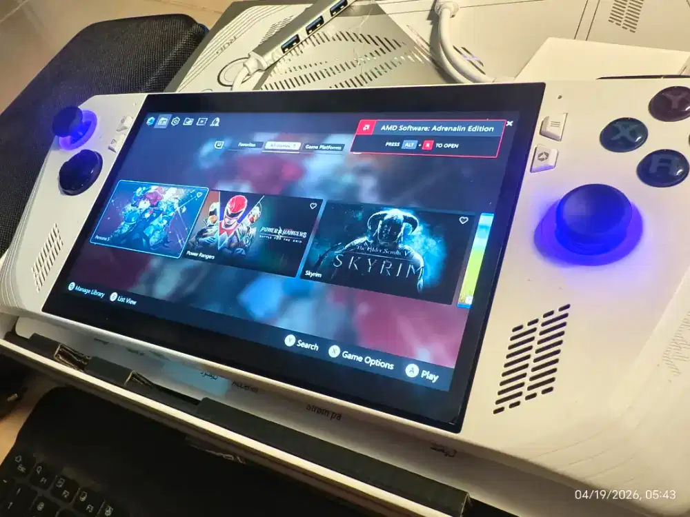 Asus rog ally z1 extreme 16/512 fullset bonus lengkap