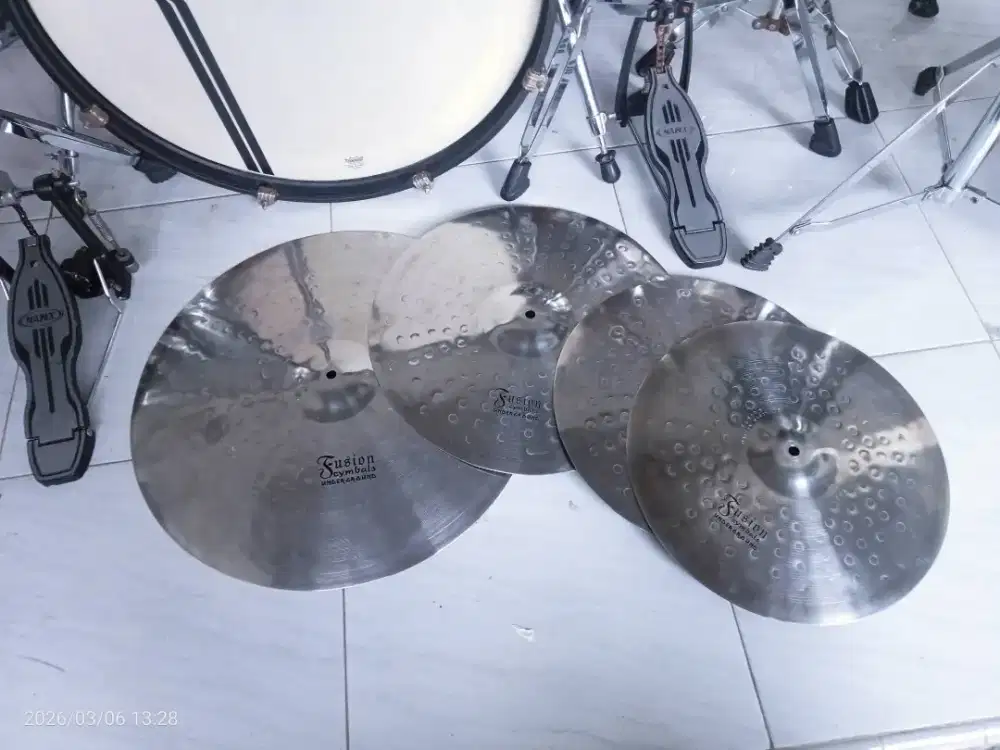 Cymbal set + tas