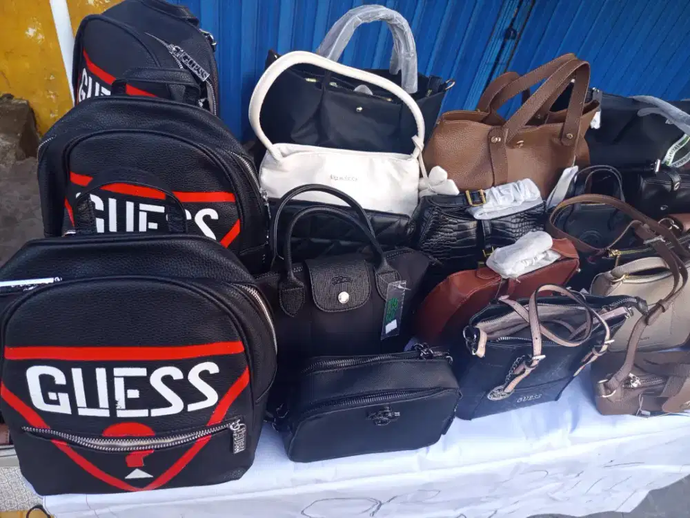 Jual borongan tas Guess CK LC dll