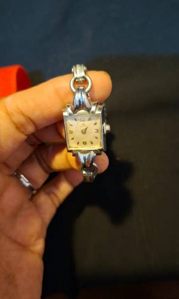 Jam Tangan Vintage Election bergaya Art Deco Edisi tahun 1940