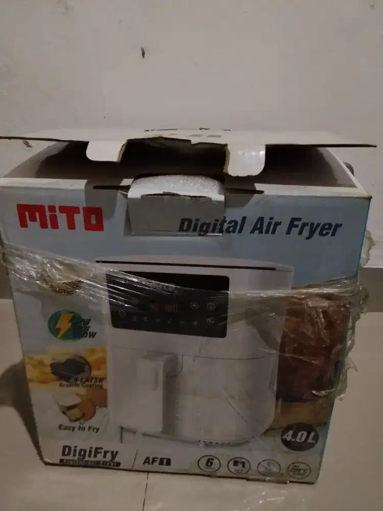Dijual Air Fryer baru belum pernah dipakai dapat dr kado harga 600rb