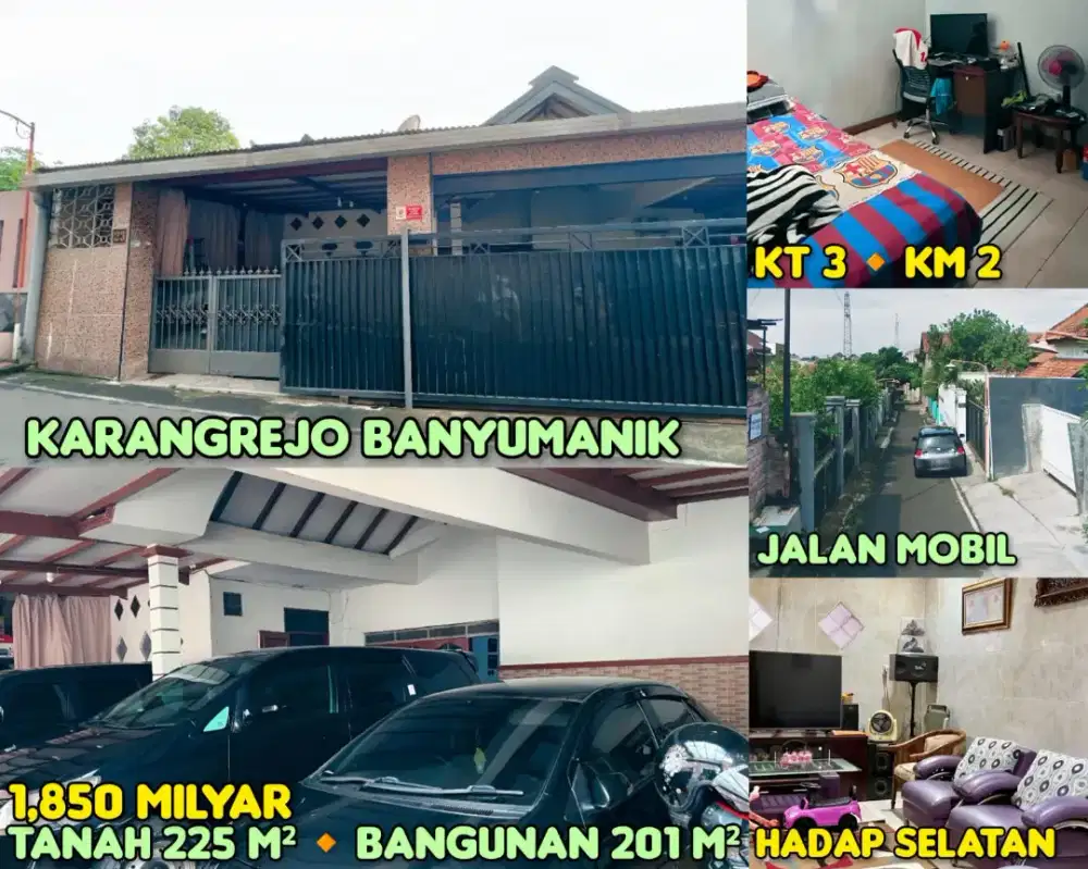 DI JUAL RUMAH BAGUS DI BANYUMANIK