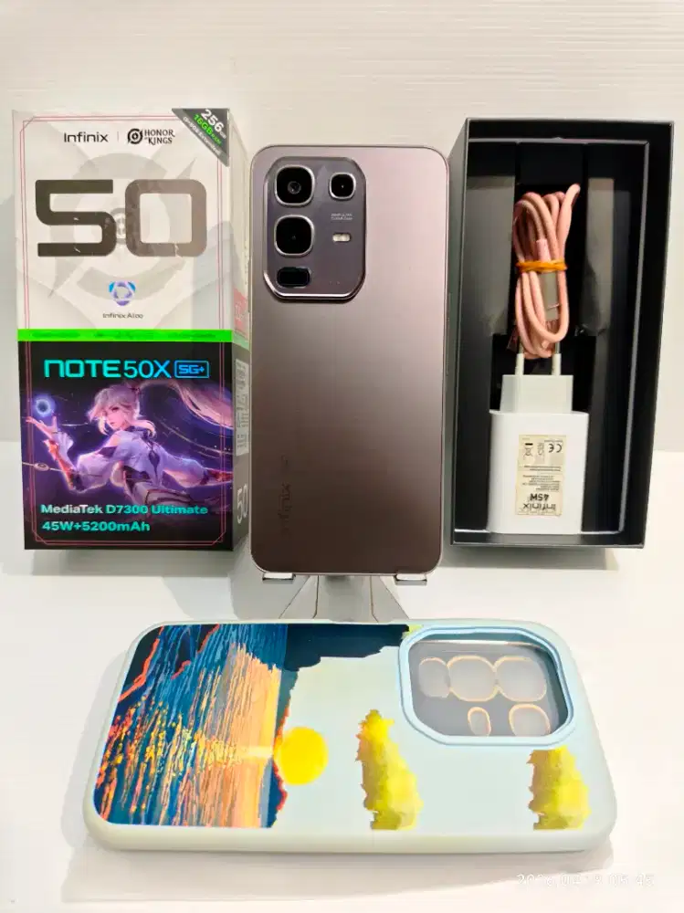 Infinix Note50X 5G+ 8/256 Gb Likenew 98% Garansi Oktober 2026 bs Tt/Bt