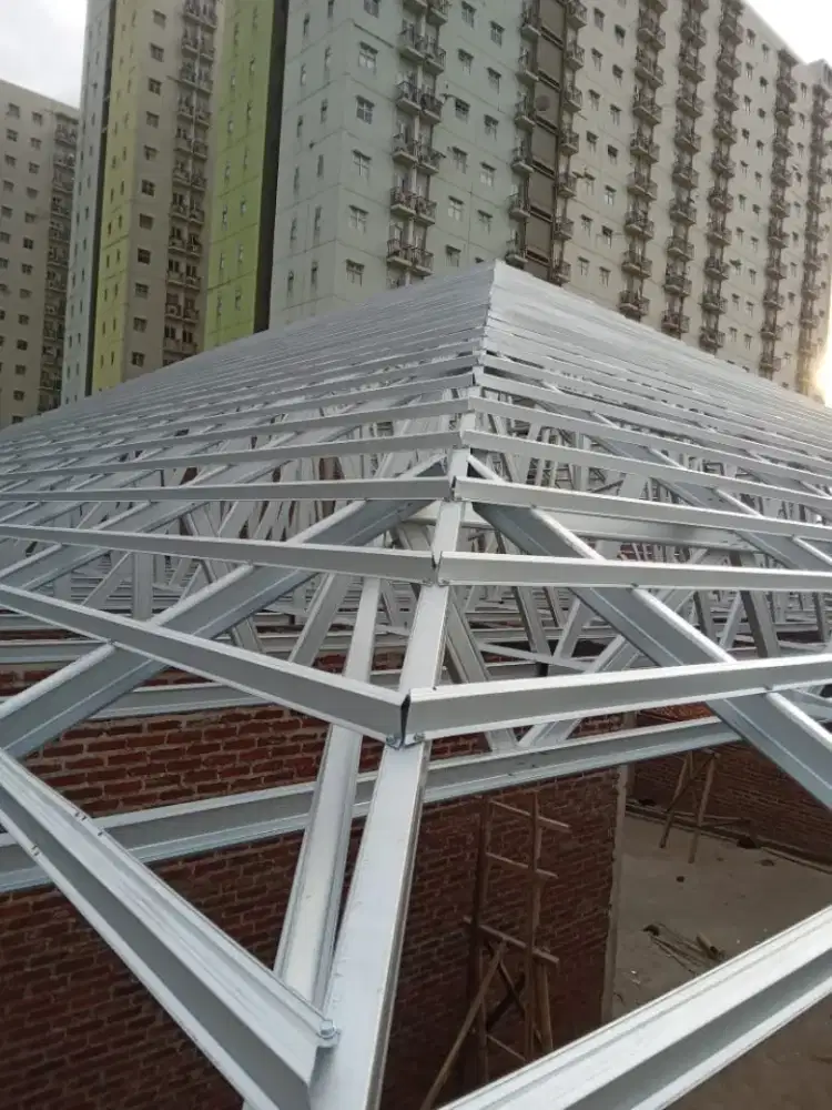 konstruksi baja wf dan baja ringan ngamprah kbb