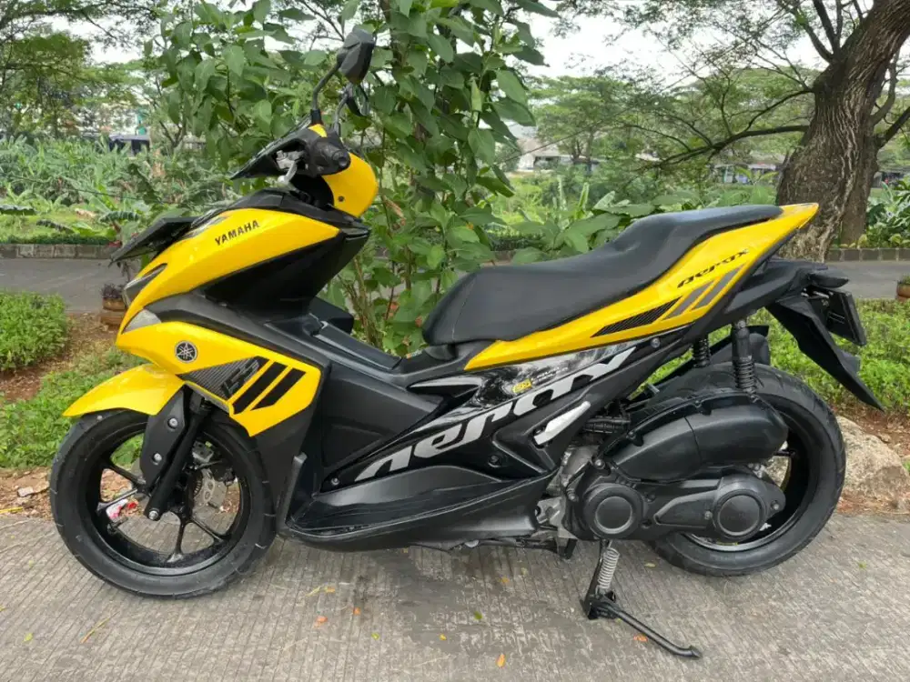 YAMAHA AEROX TAHUN 2017 SS LENGKAP ASLI LOW KM
