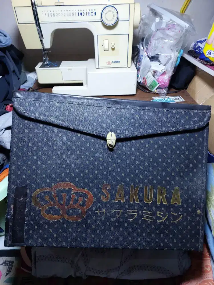 Mesin Jahit Sakura Jepang Portabel