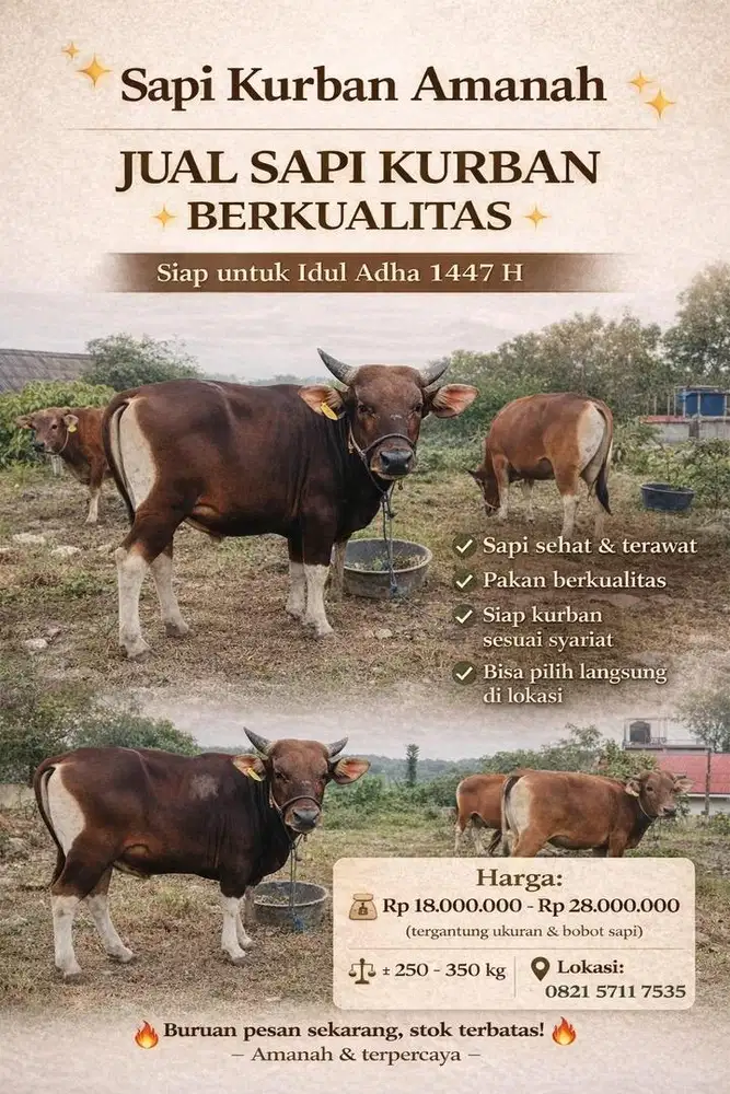 Sapi Kurban Amanah
