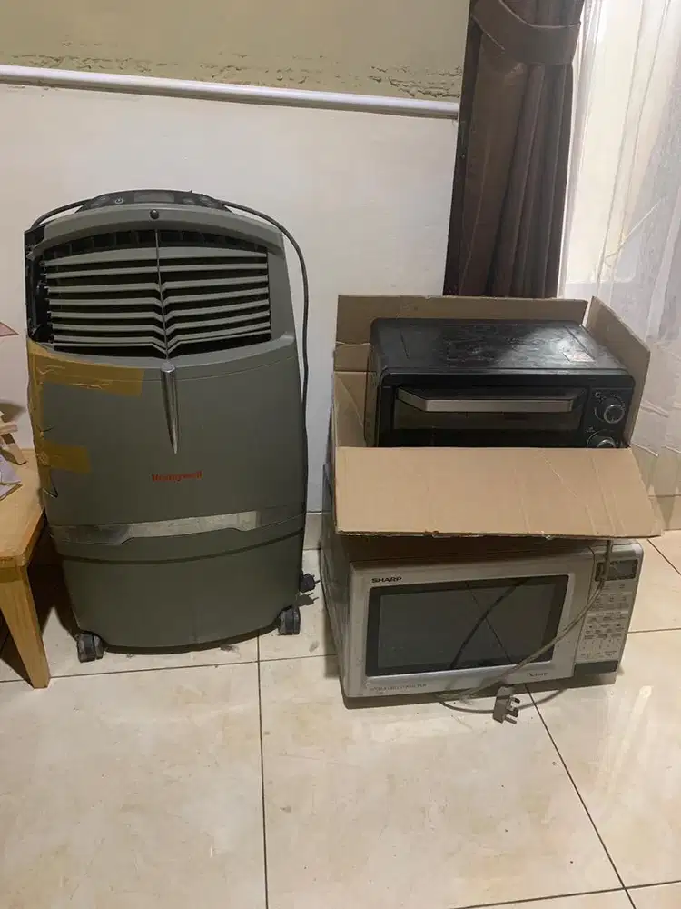 Air cooler , microwave dan oven
