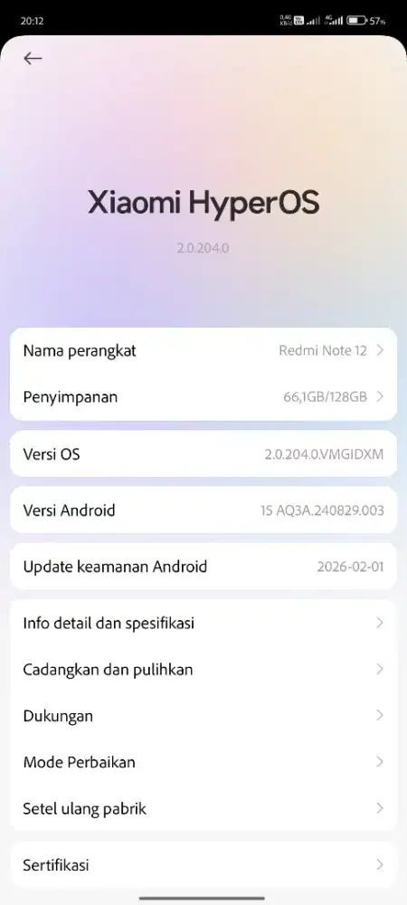 Redmi note 12 4G