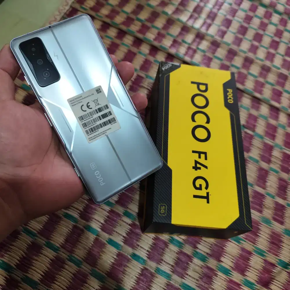 Poco F4 GT Ram 12/256 Fullset original
