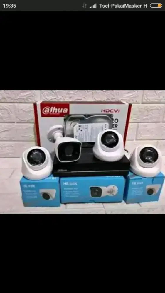 CCTV LENGKAP DAN GARANSI 1 TAHUN