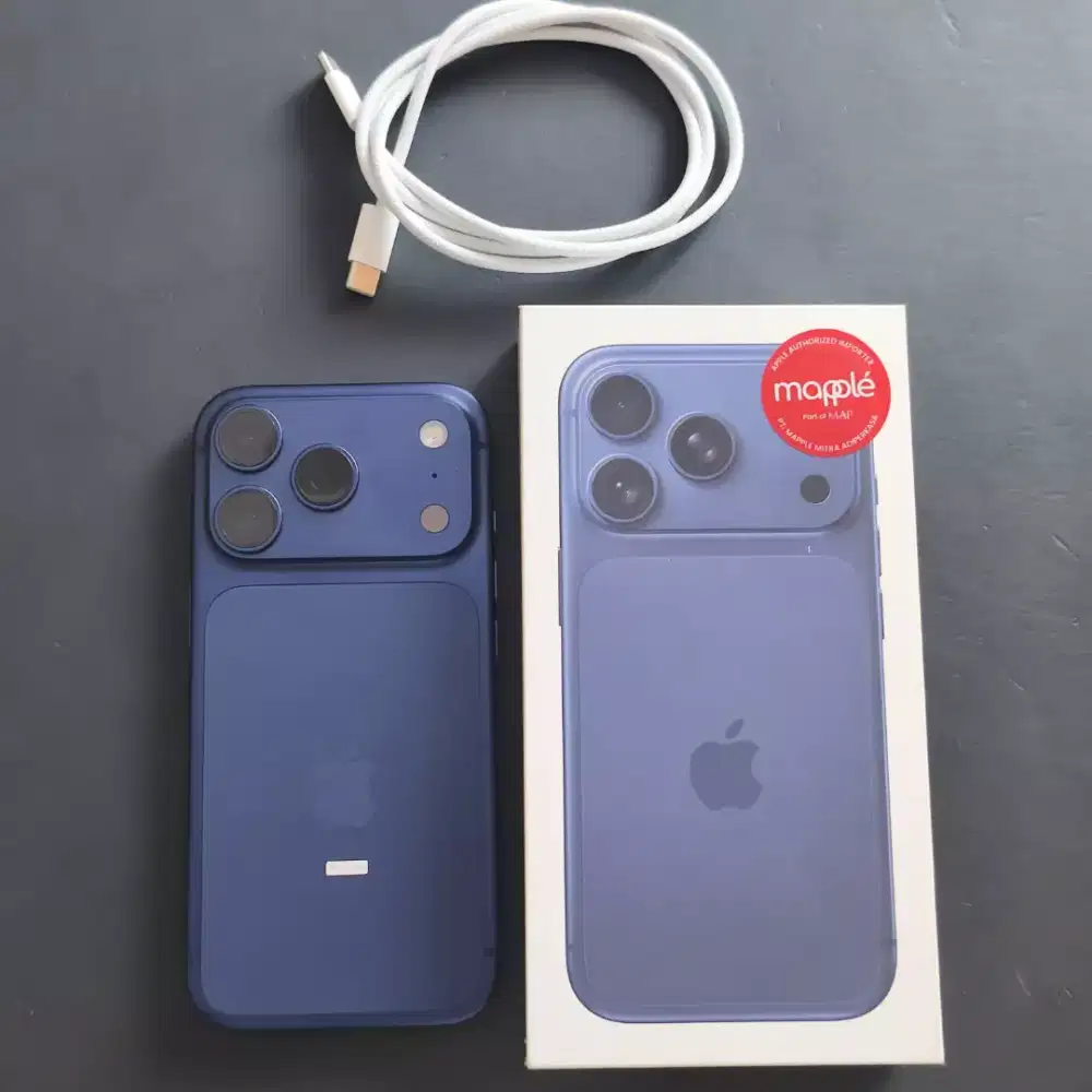 IPHONE 17 PRO 256GB DEEP BLUE GARANSI RESMI