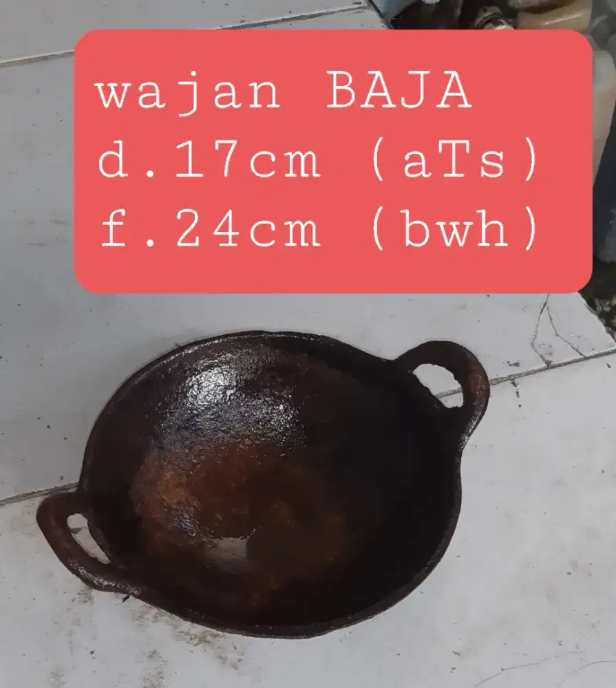 Wajan Besi kecil