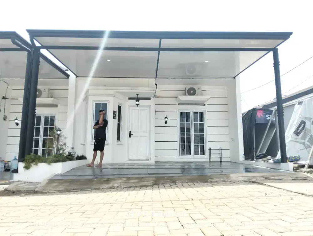 Kanopi alderon+plafon pvc laminated rangka cardoba sni