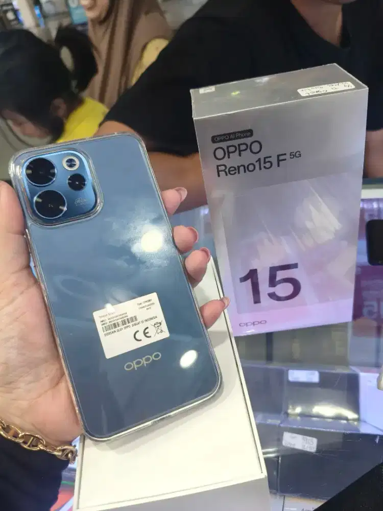 Oppo Reno 15F new garansi resmi 12/256gb