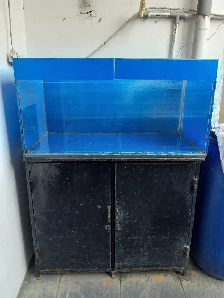 Aquarium bekas Arwana